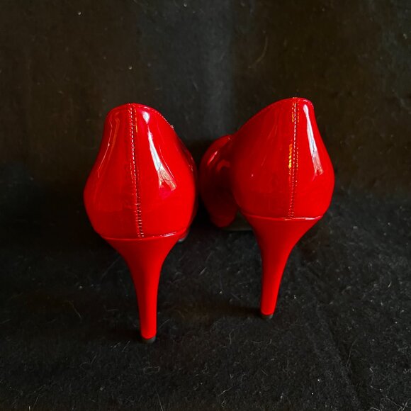*Like New* Worthington Ruby Red Patent Leather Size 8 - Picture 3 of 7